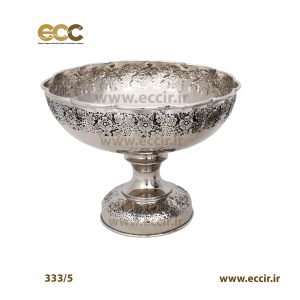 آجیل خوری تک پایه  مسی  رزگل کروم