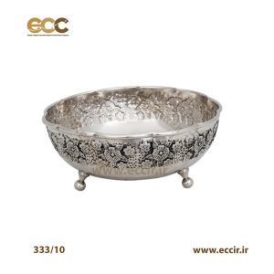 شکلات خوری مسی  سه پایه رزگل کروم